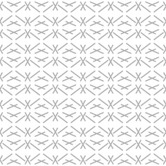Simple abstract seamless pattern in minimal style. Geometric shapes from lines.