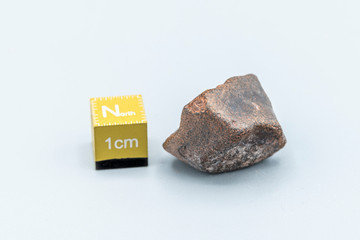Chondrite Meteorite L6W2 Type isolated, piece of rock formed as an asteroid in the universe at...