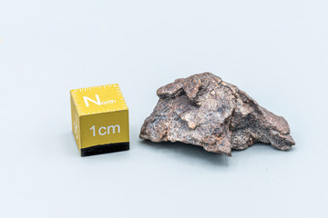 Chondrite Meteorite L6W2 Type isolated, piece of rock formed as an asteroid in the universe at...
