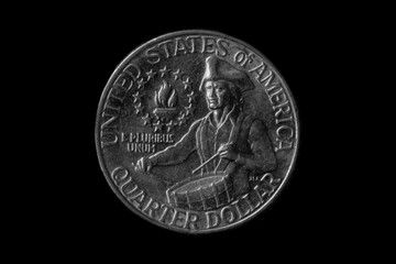 US Bicentennial Quarter