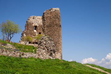 Fototapeta na wymiar Fortifications of the Jvari Monastery, Georgia