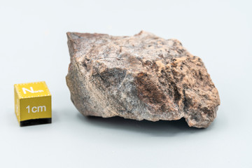 Chondrite Meteorite L6W2 Type isolated, piece of rock formed as an asteroid in the universe at...