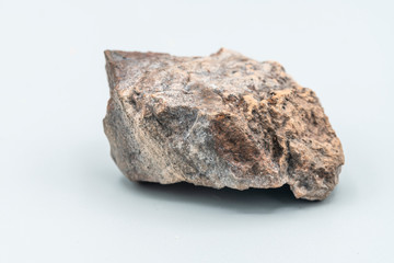 Chondrite Meteorite L6W2 Type isolated, piece of rock formed as an asteroid in the universe at during Solar System creation. The meteorite comes from an asteroid fall impacting Earth at Atacama Desert