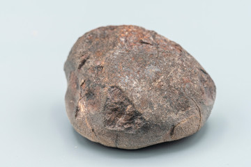 Chondrite Meteorite L6W2 Type isolated, piece of rock formed as an asteroid in the universe at during Solar System creation. The meteorite comes from an asteroid fall impacting Earth at Atacama Desert