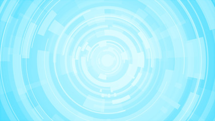 Circle white blue bright technology Hi-tech background. Abstract graphic digital future concept design.