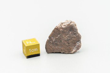 Chondrite Meteorite L6W2 Type isolated, piece of rock formed as an asteroid in the universe at...