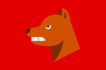  Illustration Vector of animal flat design vector Perfect for T Shirt design,logo,sticker