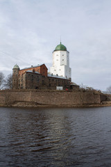 Fototapeta na wymiar medieval Vyborg castle, Vyborg Russia