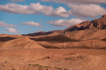 Fototapeta na wymiar Sedimentary Beds, Atlas Mountains, Morocco