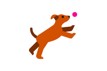  Illustration Vector of animal flat design vector Perfect for T Shirt design,logo,sticker