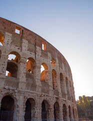 colosseum low angle