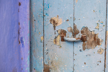 Battered Door Handle, Chefchaouen, Morocco