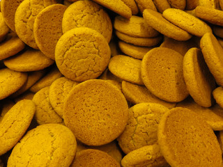 A whole box of delicious homemade oatmeal cookies.