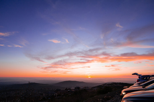 Double Peak Park Sunset