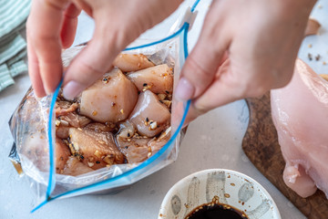 Chicken Prep Crock Pot Freezer Meals for Slow Cooking