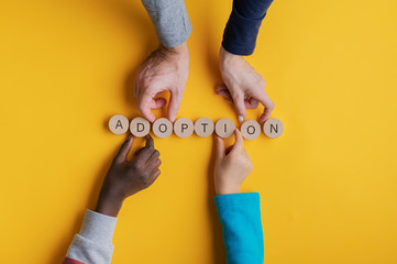 Conceptual image of adoption - 331066754