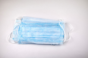 Medical disposable face mask photo