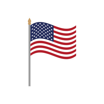 Original American flag, The Fourth of July