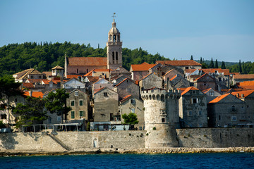 Obraz premium Korcula old town in Croatia