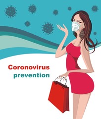  Coronavirus 2019. Stop Covid-19 Sign & Symbol, vector Illustration concept coronavirus COVID-19