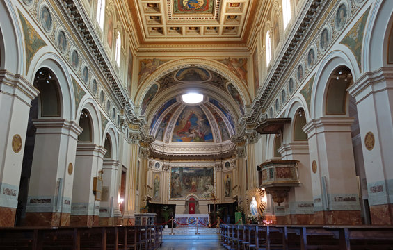 Palestrina Saint Agapitus Church, Italy