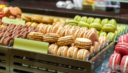 Original tasty Macarons from France