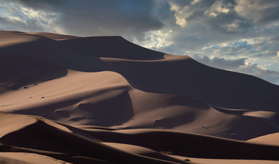 Big Sand Dunes, Sahara Desert, Morocco