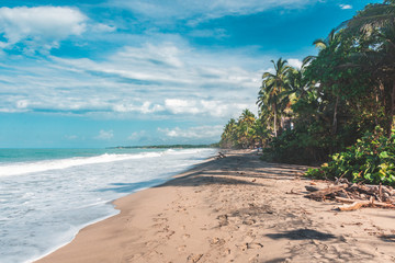 a caribbean beach in colombia