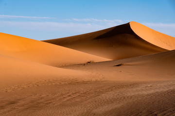 Fototapeta na wymiar Sand Dunes, Morocco