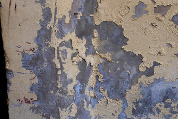 Texture of Old Wall in Medina, Fes, Morocco