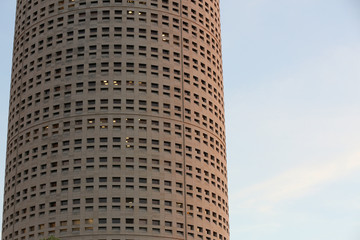 round building agents a blue sky 