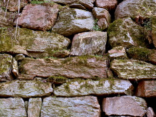 Old stone wall as a background