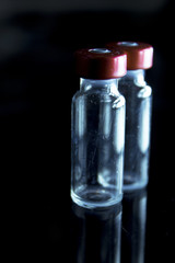 Vaccine vials against virus