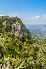 The Pinnacle rock a very tall quartzite rock in Sabie Graskop Mpumalanga South Africa