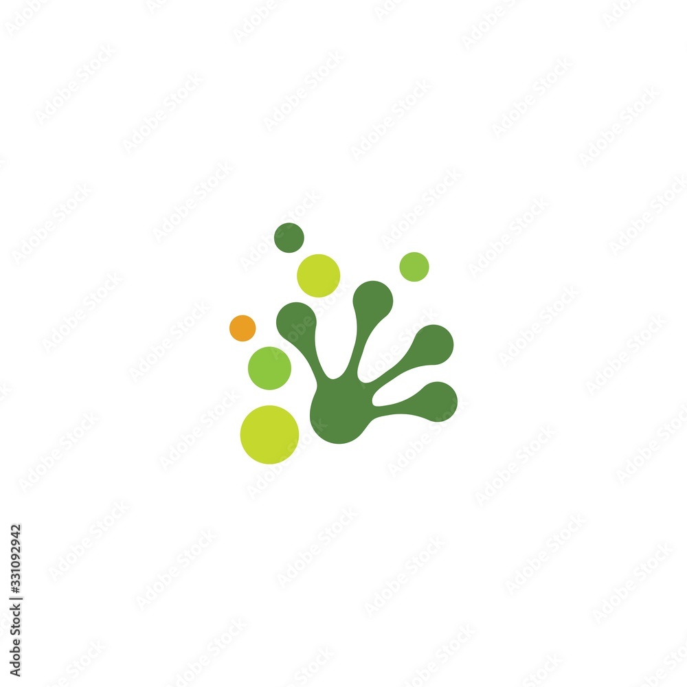 Canvas Prints frog logo