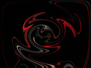 Original artistic abstract background. Spinning, turning around oil paint 