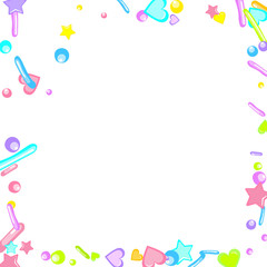 Sprinkles grainy. Cupcake dessert bakery confetti