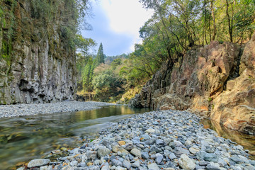 滞迫峡　大分県豊後大野市　Taizakokyo Ooita Bungoo-no city