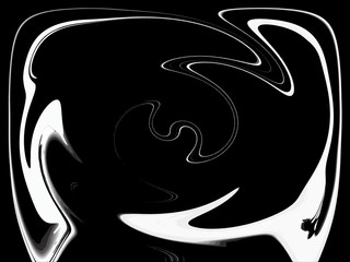 Abstract circling simple graphic illustration for web design