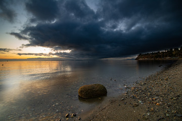 sunrise on beach