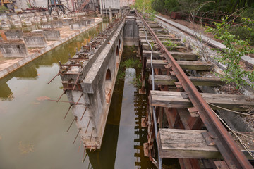 Unfinished unit 5 of Chernobyl nuclear power plant