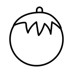 nice tomato , line style icon