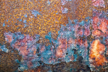 Old and rusty backdrop with texture and scratches. Creative and backdrop concept.
