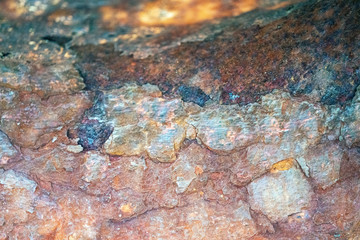 Old and rusty backdrop with texture and scratches. Creative and backdrop concept.