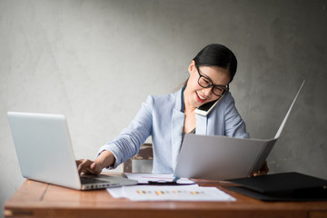 Portrait Asia beautiful woman
