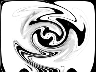 Twirling paint abstract background