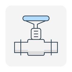pipe valve icon