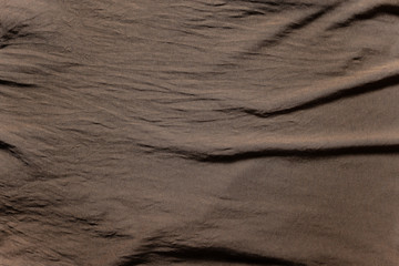 背景素材　しわ　生地　焦げ茶色