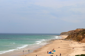 beach and sea in Port Willunga, South Australia