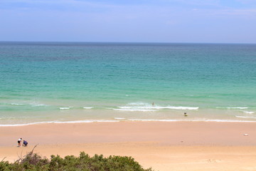 beach and sea in Port Willunga, South Australia
